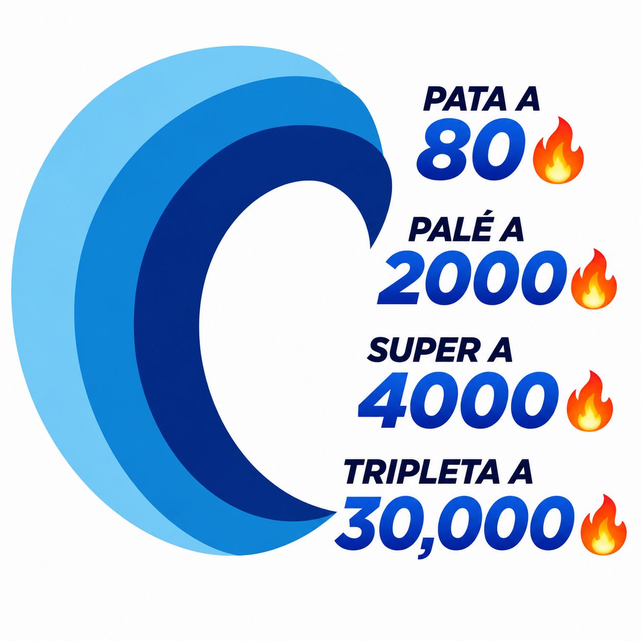Juega palé online: pata a 80, palé a 2000, super a 4000 y tripleta a 30,000